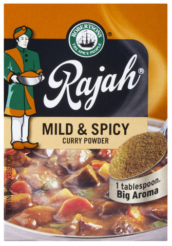 Rajah - Curry Powder - Mild and Spicy - 100g Packs