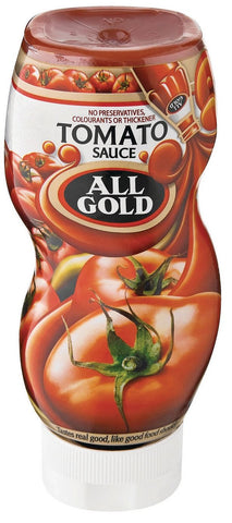 All Gold - Tomato Sauce Squeeze - 500ml Bottles