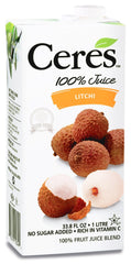 Ceres - Fruit Juice - Litchi - 1lt Cartons