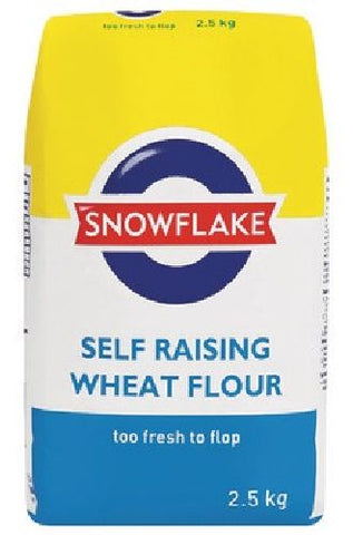 Snowflake - Self Raising Flour - 1kg Bag